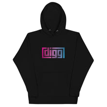 Load image into Gallery viewer, Unisex Digg Laser Logo Hoodie
