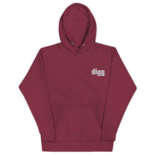 Load image into Gallery viewer, Unisex Digg Embroidered Hoodie
